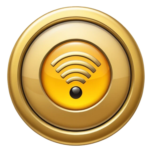 wifi money badge sticker