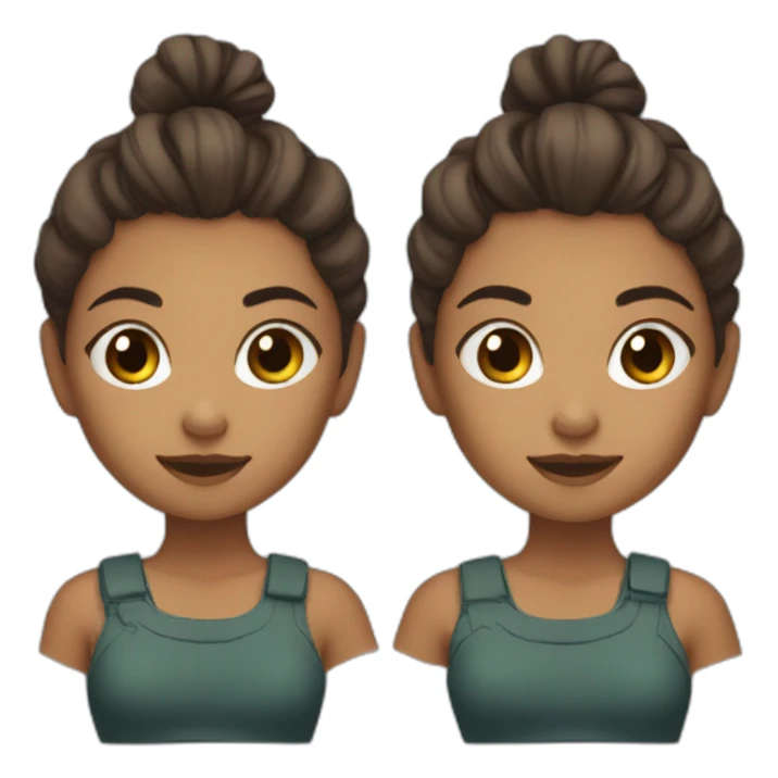 Girl-kapibara sticker