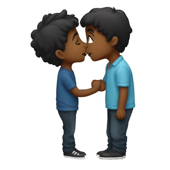 i want a boy kissing a boy sticker
