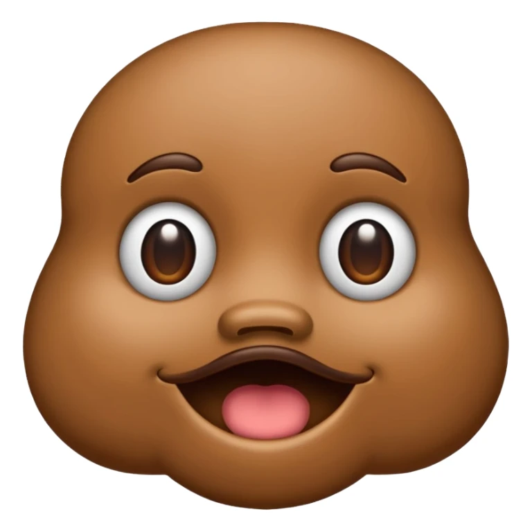 poop emoji classic style sticker