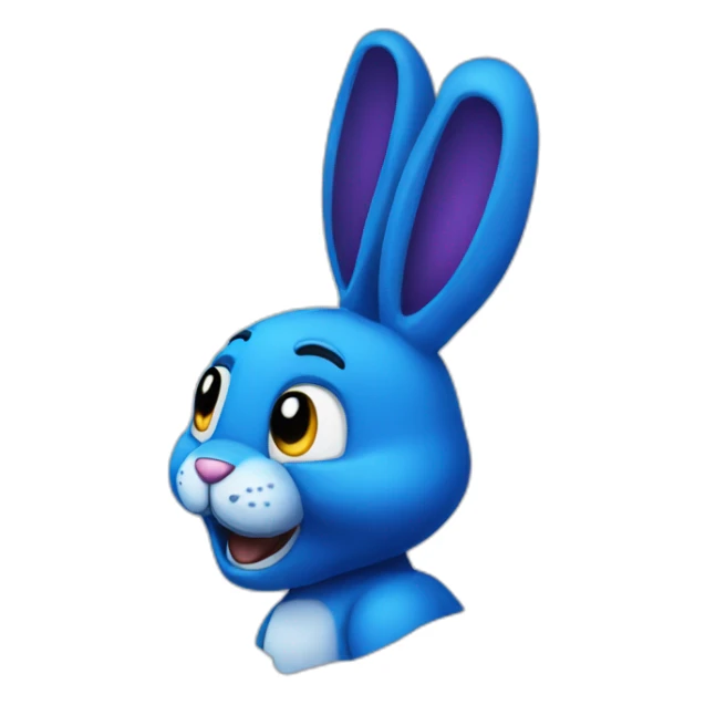 Fnaf lapin bleu sticker