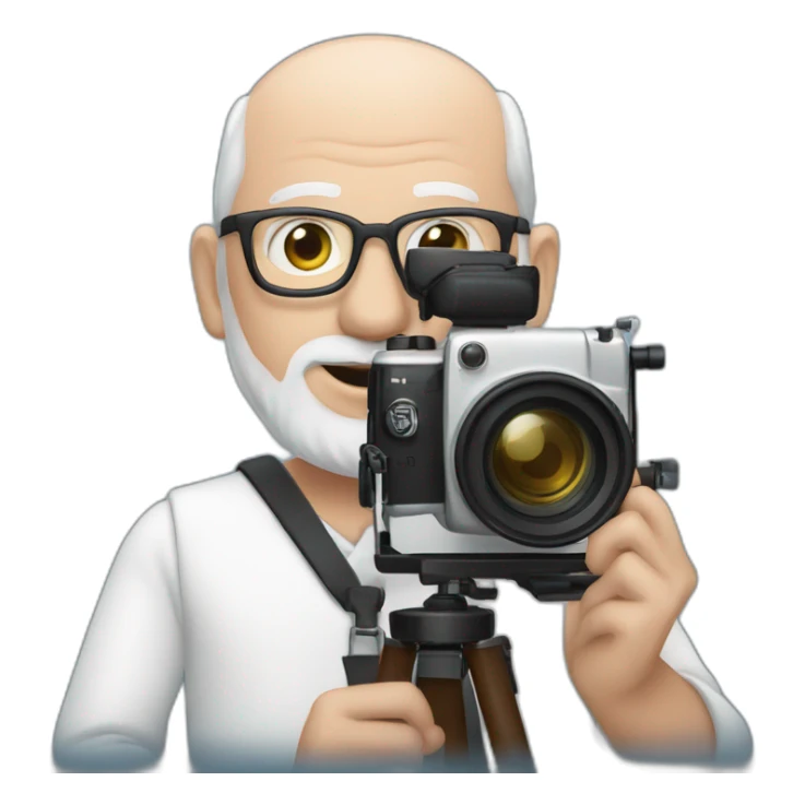 frans timmermans holding a camara sticker