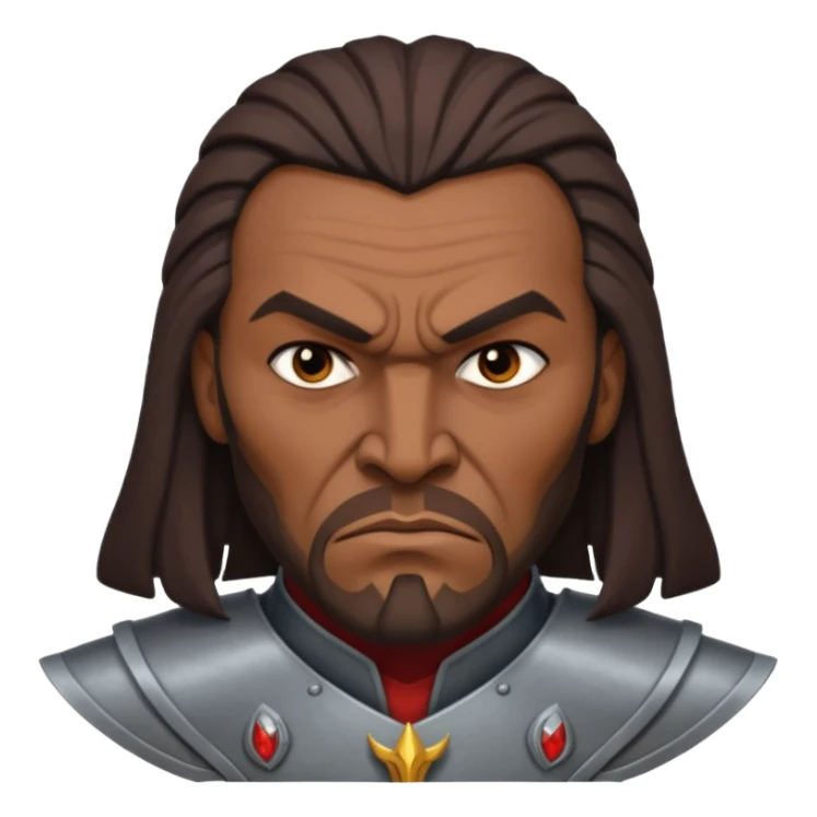 Star trek klingon warrior emoji sticker
