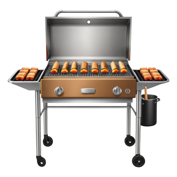 Blackstone grill with hibachi flippers sticker