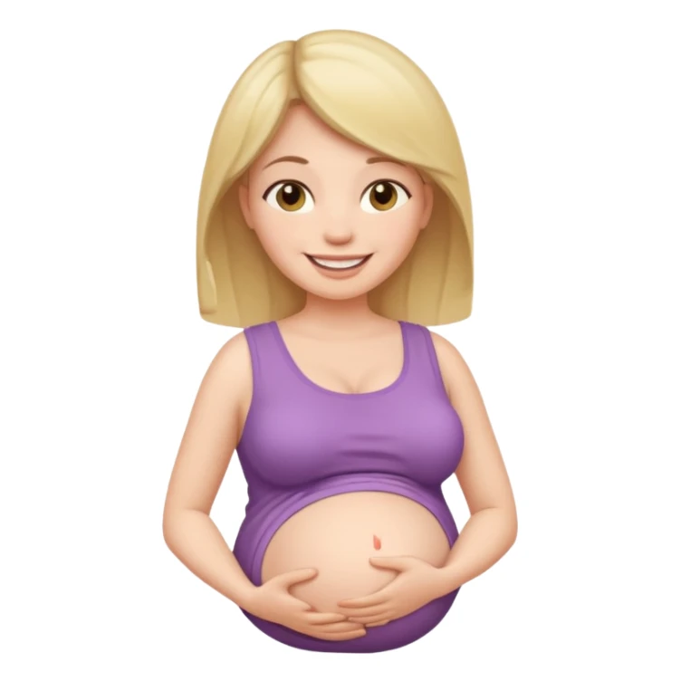 pregnant women sticker
