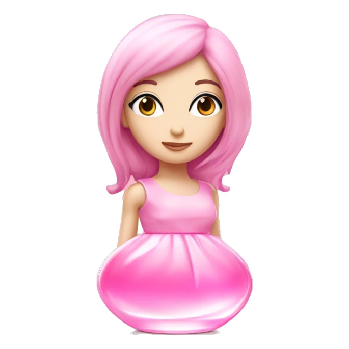 Good girl perfume pink  sticker