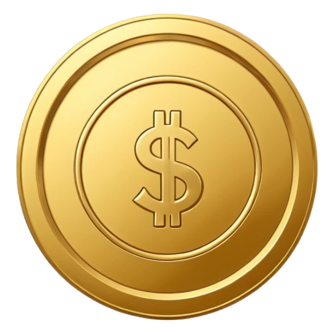 money bonus icon for site navigation.  sticker