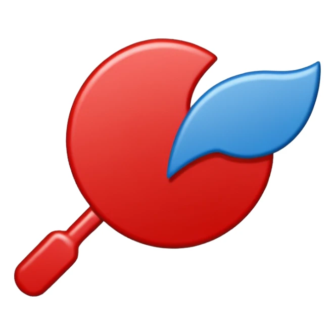 
Pickswise sign comic style blue (#00A3E0) and red (#F9423A)  sticker