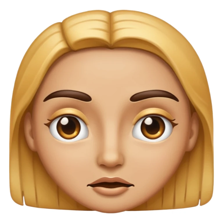 Eyebrow Emoji sticker
