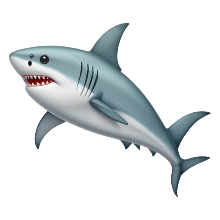 Tiburón con piernas y zapatos sticker