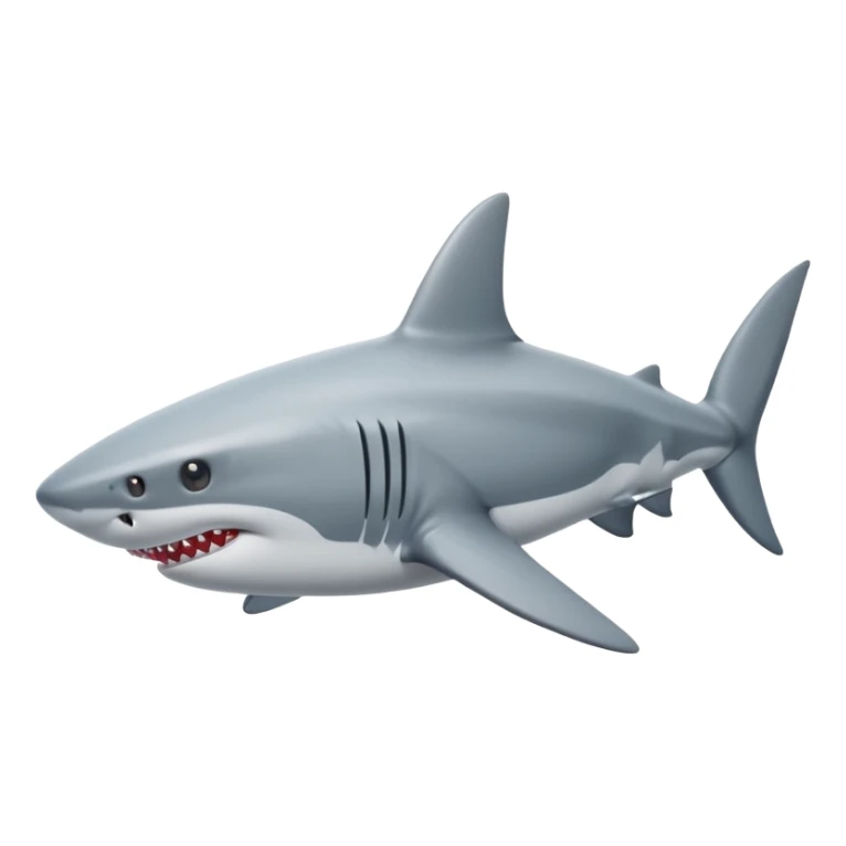 Tiburón con zapatillas nike sticker