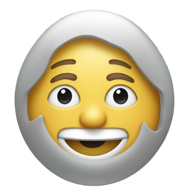 A smiley that shows the ease of work sticker