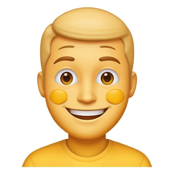 Emoji man getting a blowjob  sticker