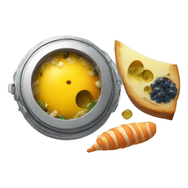 space food still life sticker