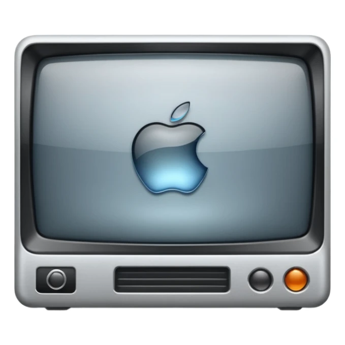 mac os icon physical film 60s sticker