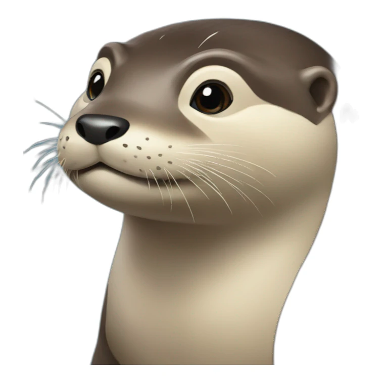 Loutre géante sticker