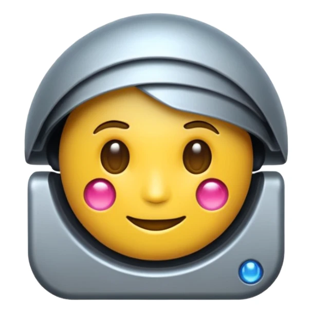 crie um emoji IA INTELIGENCIA ARTIFICIAL sticker