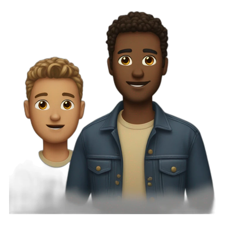 John and Solly sticker