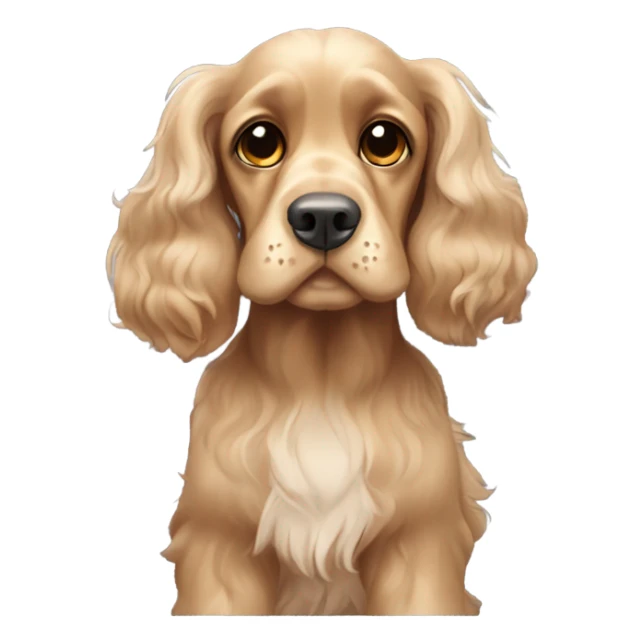 Cocker spaniel sticker