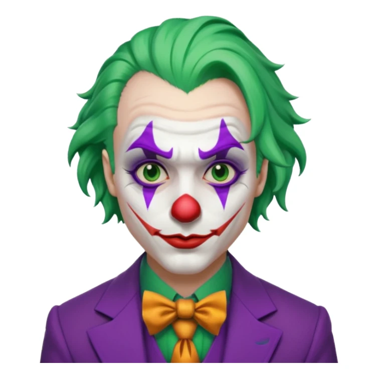 Joker Villain sticker