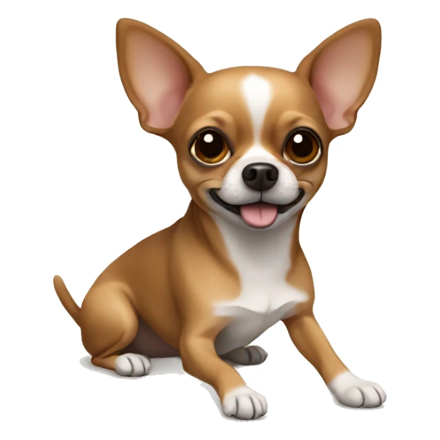 Chihuahua brown sticker