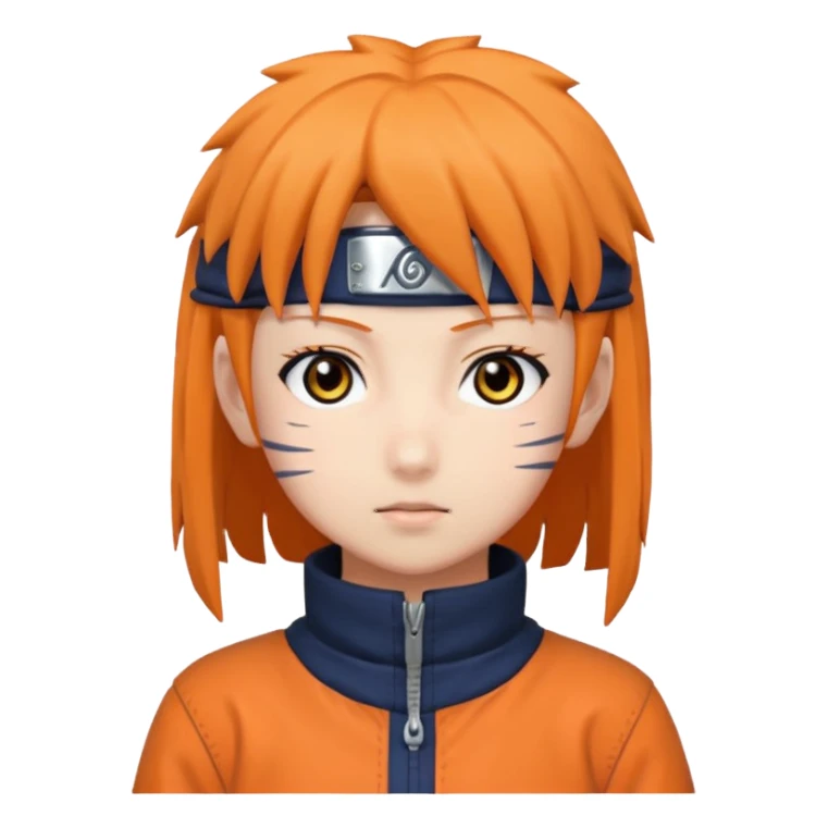 Hinata from anruto anime sticker