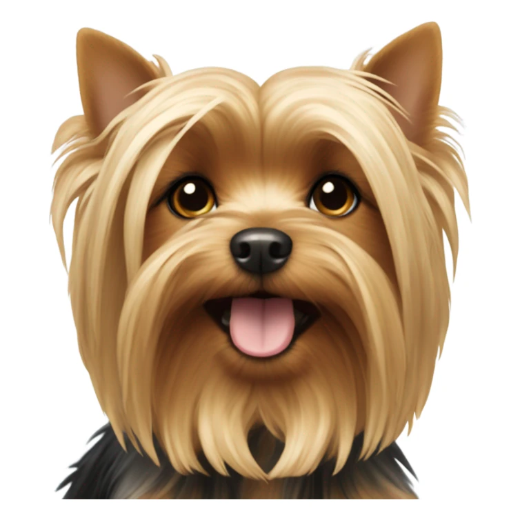 A dog race Yorkie sticker