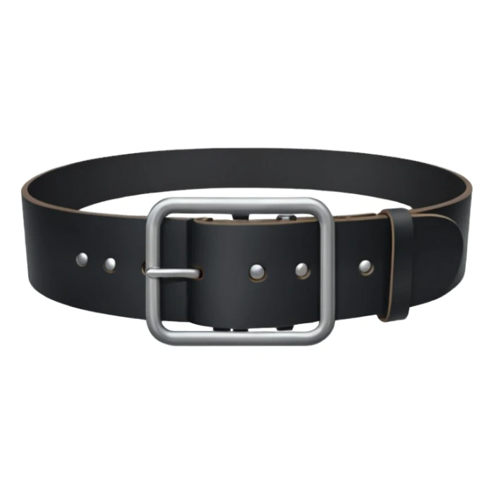 black military belt sticker