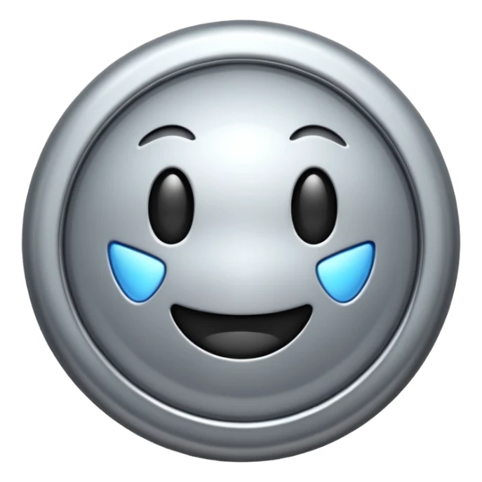 generate me a metalic patent sticker