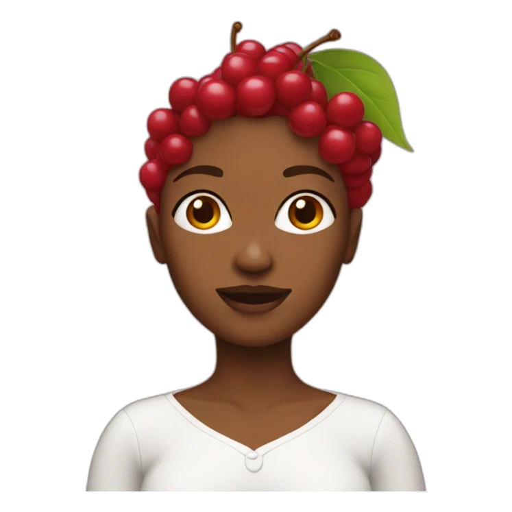 Cherry Woman sticker