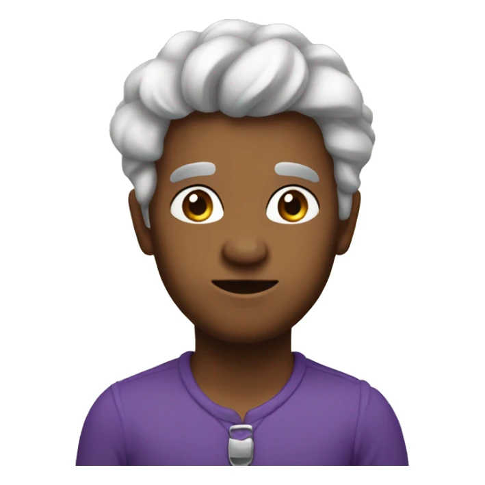 An amethist emoji sticker