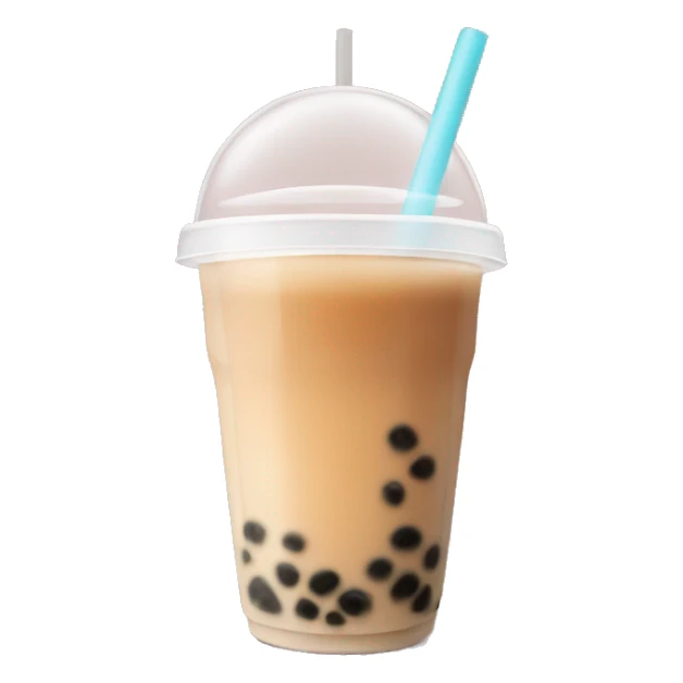Bubble tea sticker