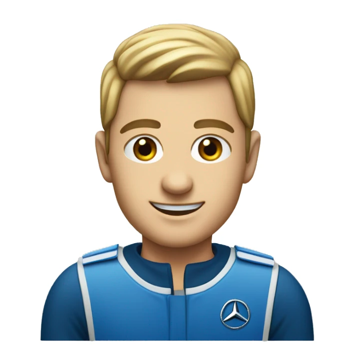 blaue mercedes a klasse  sticker