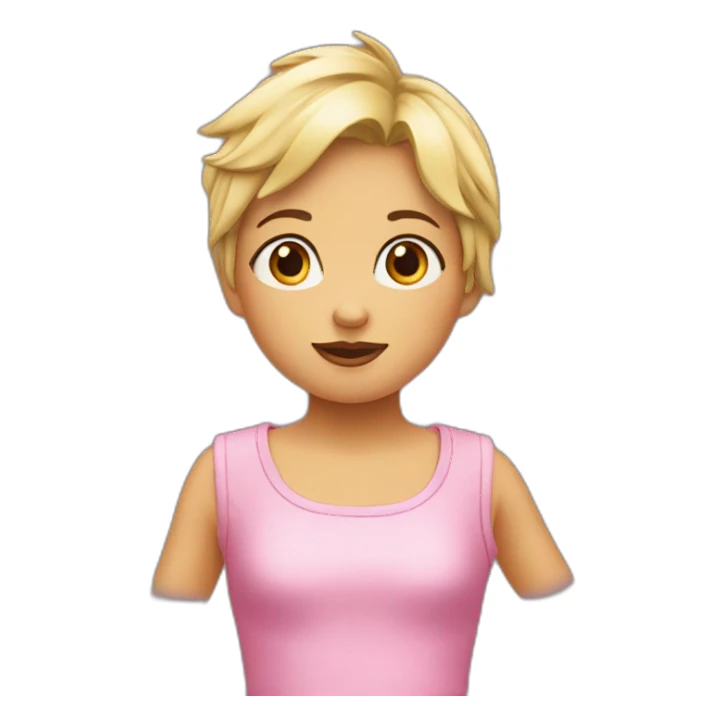 bisou garçon fille sticker