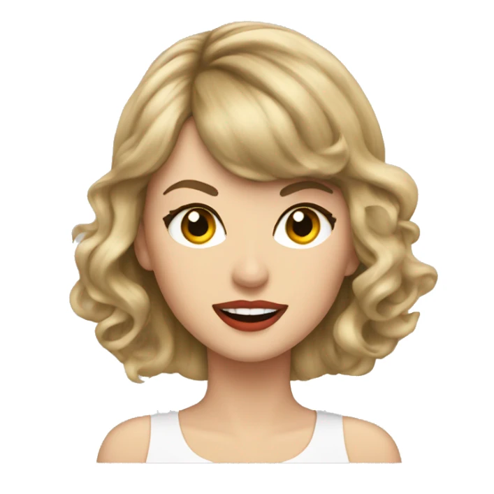 taylor swift as an emoji sticker