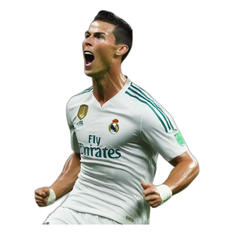 Cristiano ronaldo celebration sticker