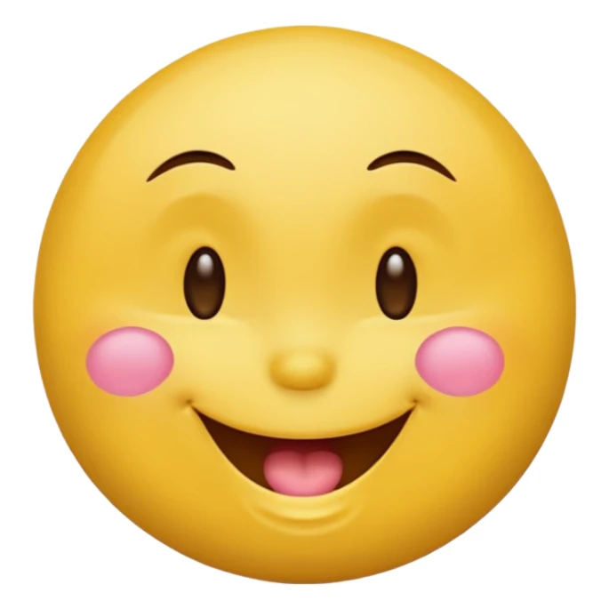 smiley face blowing a kiss and winking sticker