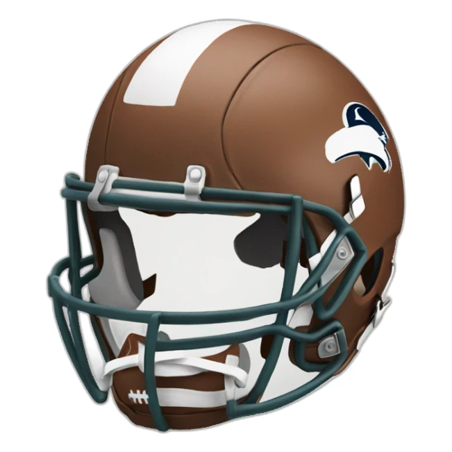 Football américain sticker