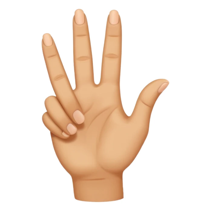 ASL Alphabet C sticker