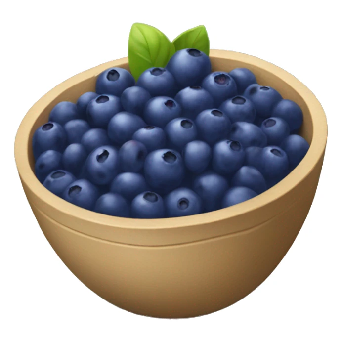 blueberry açai bowl sticker
