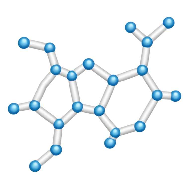 symbol of collagen sticker
