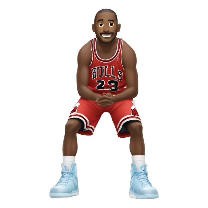 Ice spice wearing Jordan’s sticker