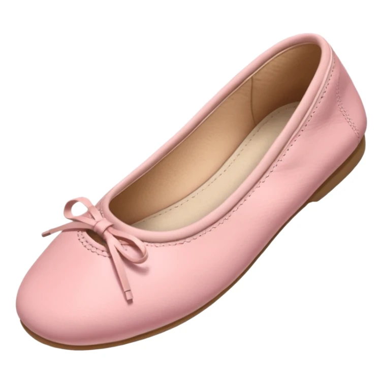 Pink Ballet sneaker flats  sticker
