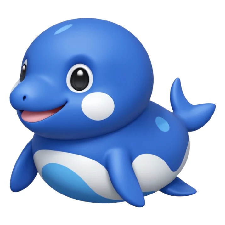 Spheal-Popplio-Fakémon-creature (full body) sticker
