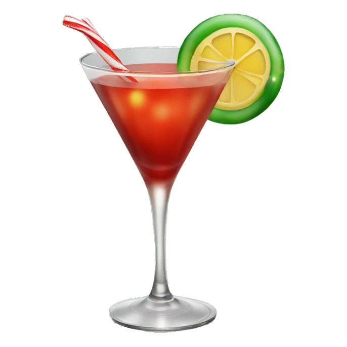 Christmas cocktail  sticker