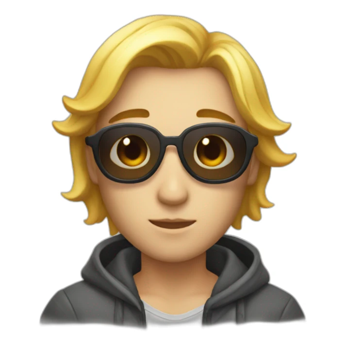 persona tiene calor suda sticker