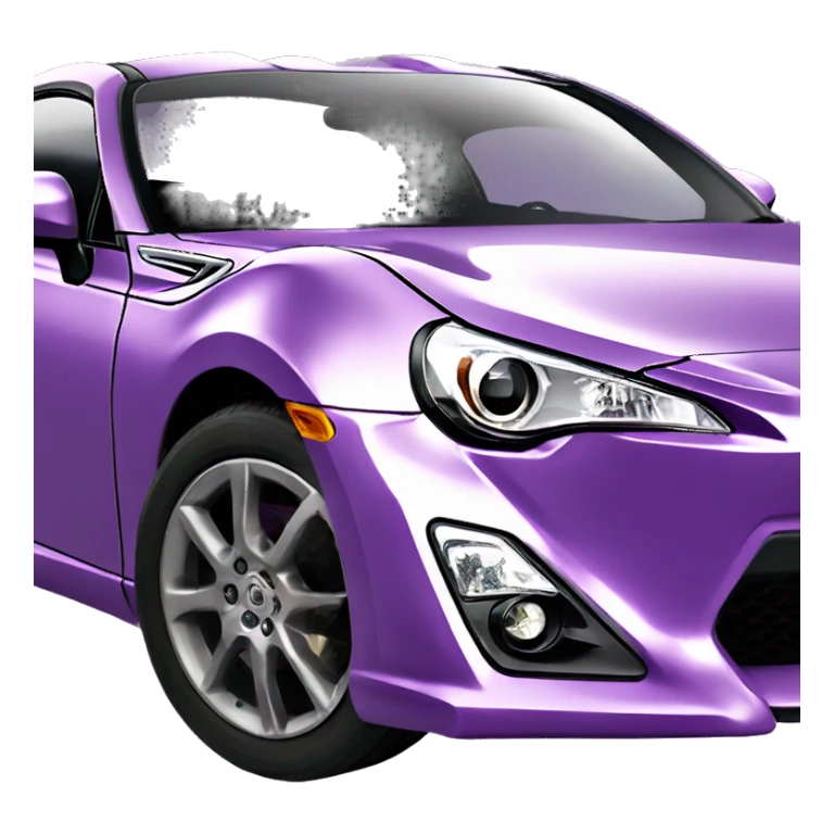 purple toyota gt86 sticker