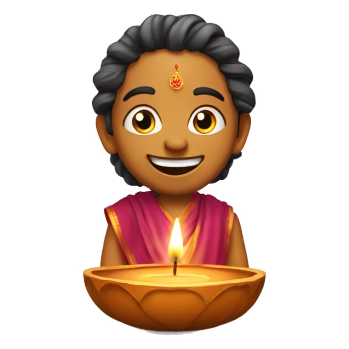 funny Happy Diwali sticker