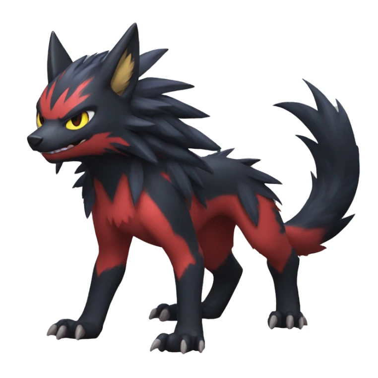 Nargacuga-Litten-Zoroark full body sticker