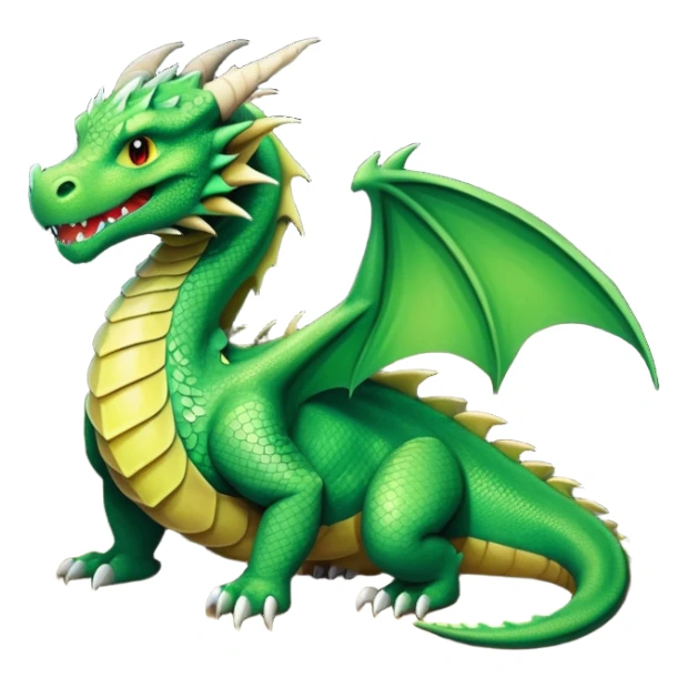 generate realistic detailed dragon in cave inside view sticker